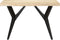 vidaXL - Eettafel - 120x60x76 - cm - massief - mangohout