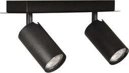 LABEL51 Ferroli Spot - Zwart - Metaal - 2-Lichts