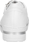 Gabor 498 - Lage sneakers - Plateauzool - Wit - Maat 38