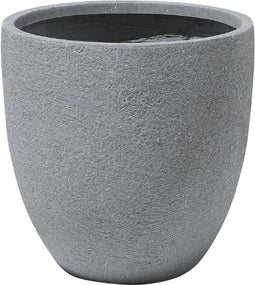 KANNIA - Bloempot - Grijs - 46 cm - Klei-vezelmengsel