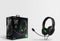 PDP LVL40 - Gaming headset - Ruisonderdrukkende microfoon - Grijs Groen Zwart