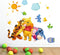 Rostem Winnie de Poeh - Muursticker - Kinderkamer en Babykamer - Multi