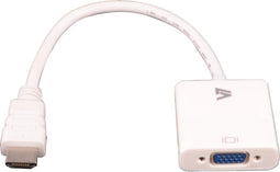HDMI to VGA Adapter V7 CBLHDAV-1E White
