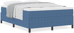 vidaXL - Bedframe - Blauw - 140x200 - cm - Corduroy - Stof