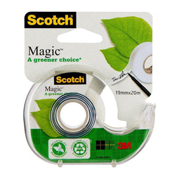 Scotch® Magic™ Tape Dispenser 900 Greener choice, 19 mm x 20 m