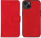 iMoshion Hoesje Geschikt voor iPhone 13 Hoesje Met Pasjeshouder - iMoshion Uitneembare 2-in-1 Luxe Bookcase - Rood