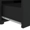 vidaXL - Tv-meubel - VISNES - 100x40x38 - cm - bewerkt - hout - zwart
