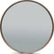 Riviera Maison Spiegel - Place des Voges Mirror Dia 100 - Bruin - Eikenhout