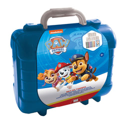 Multiprint Paw patrol reis stempel- en kleurkoffer