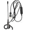Nedis CHSTUM210BK - In-ear headset - Afneembare earwing - Grijs Zwart