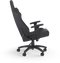 Corsair TC100 Relaxed - Gaming chair - Universeel - Zwart/Grijs