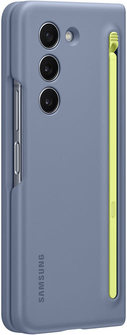 Samsung Galaxy Z Fold5 - Flip Cover - Krasbestendig Schokbestendig - Blauw