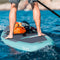 LifeGoods PaddlePro Touring SUP Board - Opblaasbaar - 165 KG Draagkracht - 365 x 76 cm - Inclusief Zitje - Turquoise