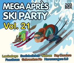 Various Artists - Mega Après Ski Party Vol.21 - Dubbelalbum met hits