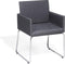 GOMEZ - Eetkamerstoel - Grijs - Polyester