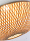 GOOD&MOJO Hanglamp Mekong - Wit/Bamboe - Rond - Ø40cm - Scandinavisch,Bohemian - Hanglampen Eetkamer, Slaapkamer, Woonkamer