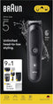 Braun All-in-One Series 5 AIO5540 - Baardtrimmer en Lichaamstrimmer - 9in1 set met 14 lengtes - Zwart