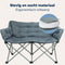 TRVLMORE Comfort Bench - Campingbank - 2 Persoons - 240 kg draagvermogen - Grijs