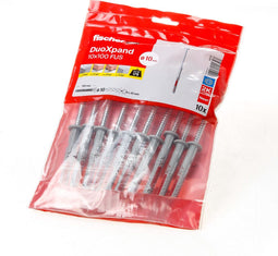 Fischer duoxpand fus - Expansion plug - Ø 10 X 100 MM - 10 stuks