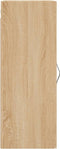vidaXL - Hangkast - 34,5x34x90 - cm - sonoma - eikenkleurig