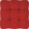 vidaXL - Palletkussens - 2 - st - stof - rood