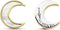 TI SENTO Dames Oorbellen - 925 zilver - Parelmoer - 7935MW