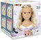 Smoby My Beauty Blond Styling Head - Kaphoofd - 19 accessoires - Wit Roze Blauw