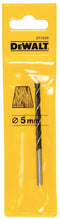DeWalt DT4505-QZ - Boor 5 mm - Chroom vanadium staal - Lengte 90 mm (1 stuk)
