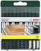 Bosch Accessoires 10-delige zaagbladenset hout/metaal/kunststof(U-schacht) - 2607019460