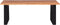 vidaXL - Salontafel - massief - acaciahout - 110x60x40 - cm