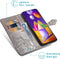 iMoshion Hoesje Geschikt voor Samsung Galaxy M31s Hoesje Met Pasjeshouder - iMoshion Mandala Bookcase - Grijs