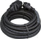 HQ-Power - Verlengkabel 20 meter - IP44 waterbestendig rubber H05RR-F 3G2.5 zwart