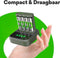 GP B421 - USB Lader AA/AAA - Laadt 2 AA 2100mAh in 6 uur - Zwart-grijs-olijgroen