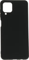 Mobiparts Samsung Galaxy A12 (2021) - Silicone Cover - Soft-touch - Zwart