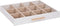 vidaXL - Sieradendoosje - 3-laags - 23x20,5x14 - cm - wit