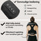 Infinity Goods Draadloos Shiatsu Massagekussen - Elektrisch - 8 Massagekoppen - Warmtefunctie - Draadloos tot 120 min