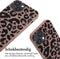 iMoshion Hoesje Geschikt voor iPhone 14 Hoesje Met Koord - iMoshion Siliconen design hoesje met koord - Roze / Animal Pink