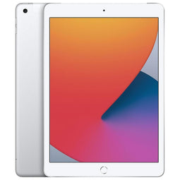Apple iPad 8 (2020, A12 series) - Zilver - 32 GB - WiFi + 4G