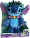 Disney Stitch - Interactieve pluchen knuffel - Zingt Aloha en danst Hula - Blauw