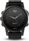 Garmin fenix 5S Sapphire - GPS multisporthorloge - polshartslagmeting - 42 mm - zwart