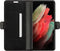 Dbramante1928 Galaxy S21 Ultra - Flip cover - Magneetsluiting en ruimte voor pasjes - Zwart
