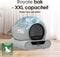 Vivex® Automatische Kattenbak - Zelfreinigend - App bediening - 75L (incl Matje en 5)