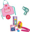 SES - Petits Pretenders - Verkleedkledingset kapper - met schort, kam, fohn en kapper producten