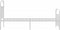 vidaXL - Bedframe - met - hoofd- - en - voeteneinde - metaal - wit - 90x190 - cm