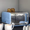 Swan Retro 4-Slot Broodrooster 19020 - Ontdooi- en opwarmfunctie - Blauw