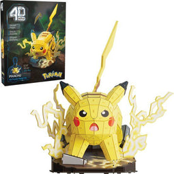 4D Build Pikachu - 3D-modelset - 201 stukjes - bureaudecoratie