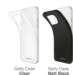 Mobilize Hoesje geschikt voor Motorola Moto E15 Telefoonhoesje Flexibel TPU | Mobilize Rubber Gelly Backcover | Moto E15 Case | Back Cover - Zwart