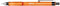 Vulpotlood rOtring Visuclick 2B 0.7mm oranje