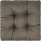 vidaXL - Palletkussen - 58x58x10 - cm - stof - grijs