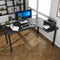 Eureka Ergonomic - L60 Gaming Bureau - Zwart - Rechts